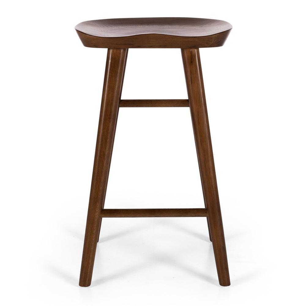 Fuji Barstool - Deep Oak - Humble & Grand Homestore