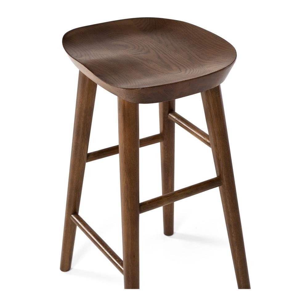 Fuji Barstool - Deep Oak - Humble & Grand Homestore