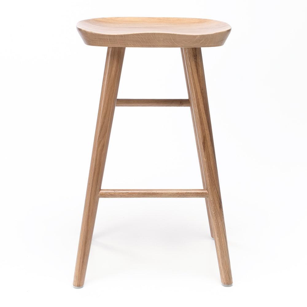 Fuji Barstool - Natural Oak - Humble & Grand Homestore