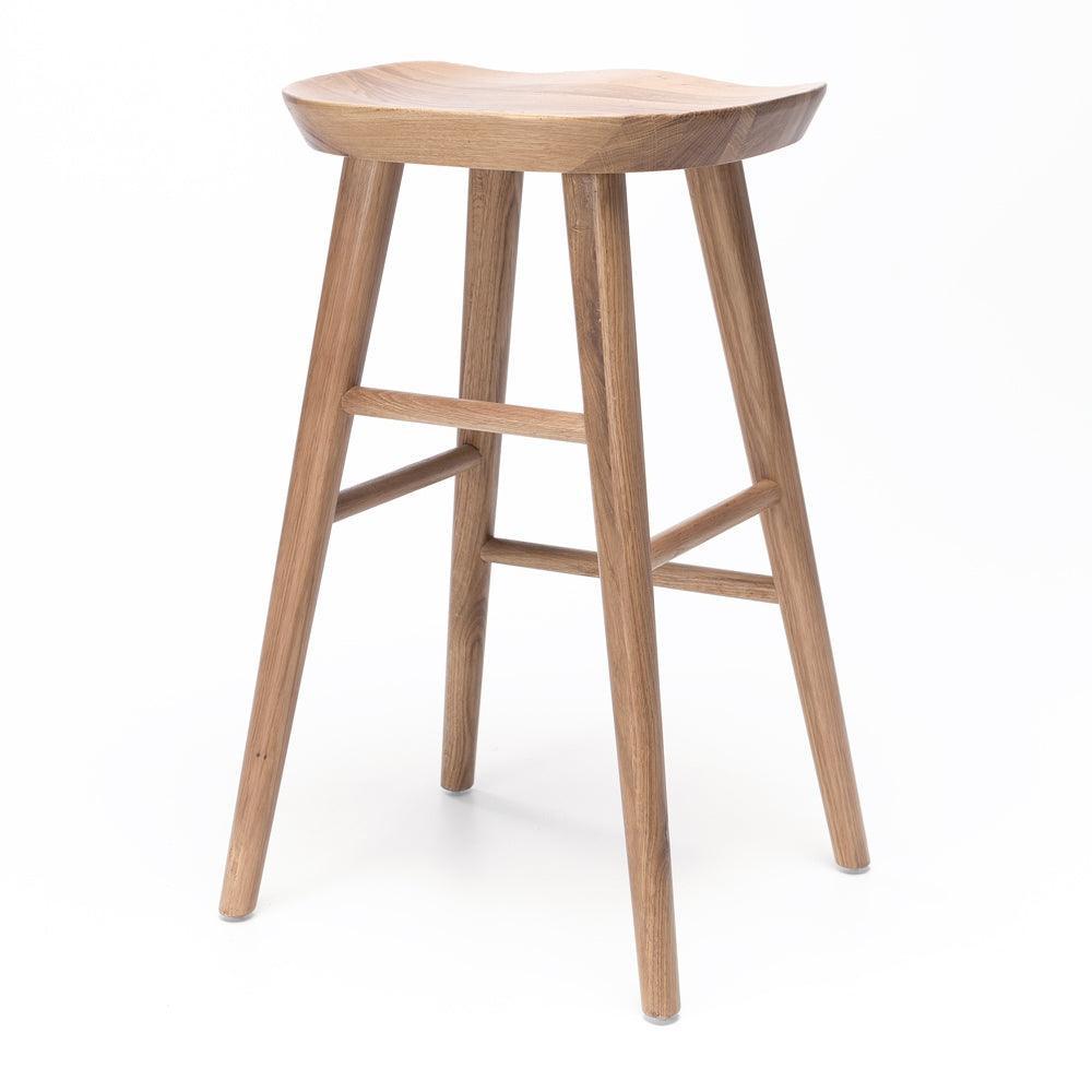 Fuji Barstool - Natural Oak - Humble & Grand Homestore