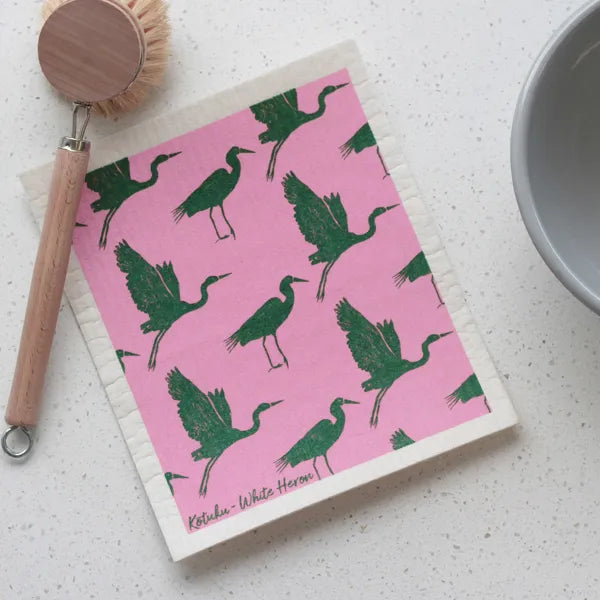 Florence Dish Cloth - Heron