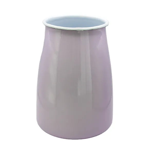 Enamel Utensil Holder - Lilac