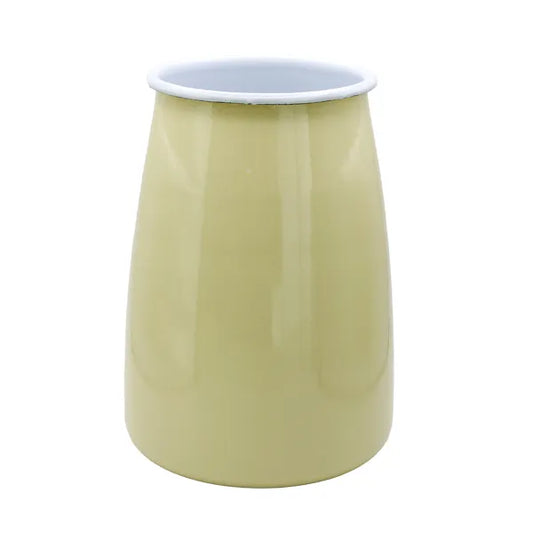 Enamel Utensil Holder - Butter