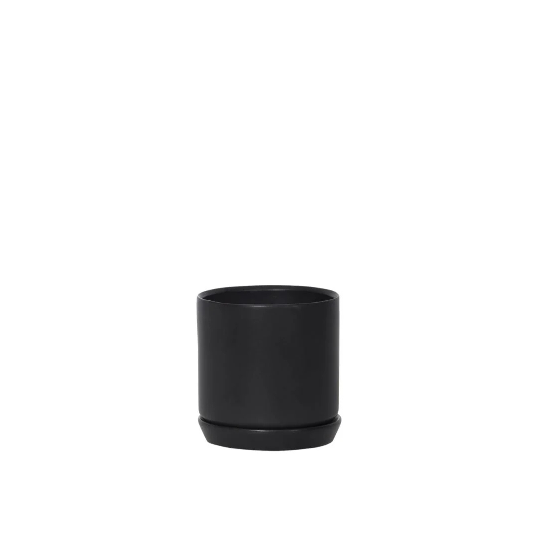 Mini Oslo Planter - Black