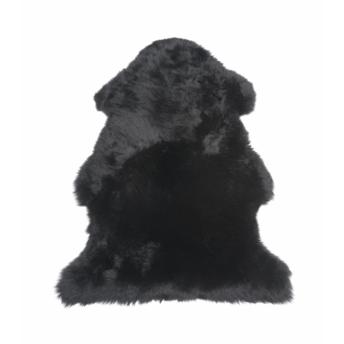 Long Wool Sheepskin - Black