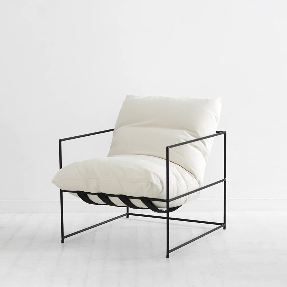 Lauro Club Armchair - Vanilla