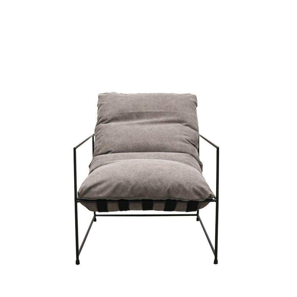 Lauro Club Armchair - Charcoal - Humble & Grand Homestore