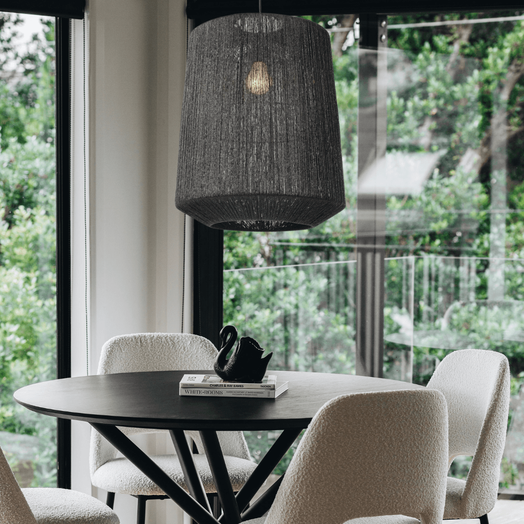 Lightshade - Reeva Tall Black - Humble & Grand Homestore