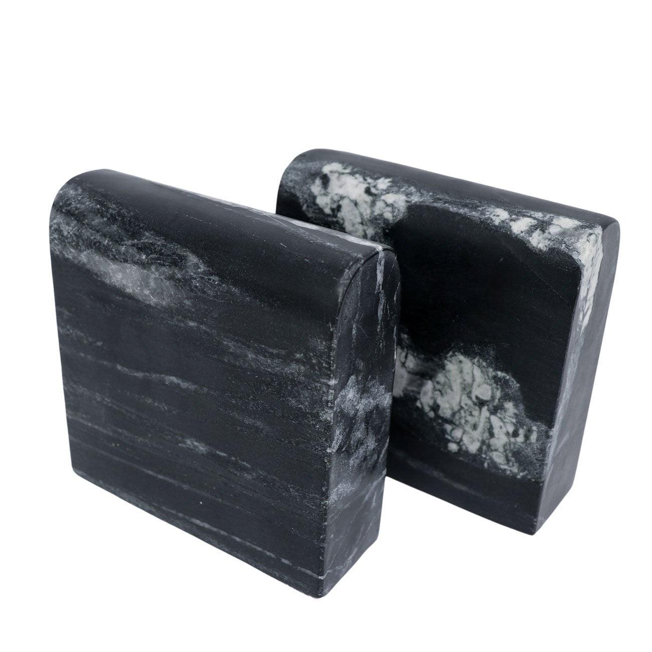 Marble Bookend Short - Black - Humble & Grand Homestore