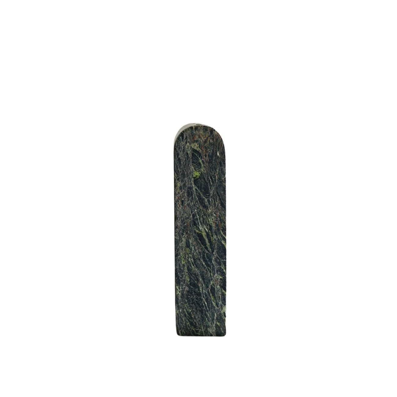 Marble Bookend Tall - Forest - Humble & Grand Homestore