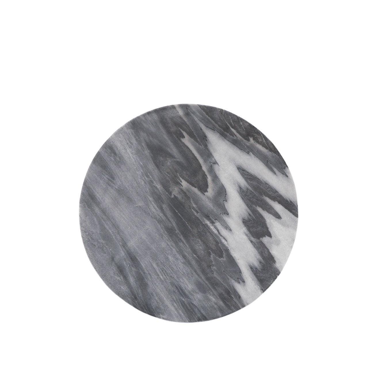 Marble Charger Plate - Grey - Humble & Grand Homestore