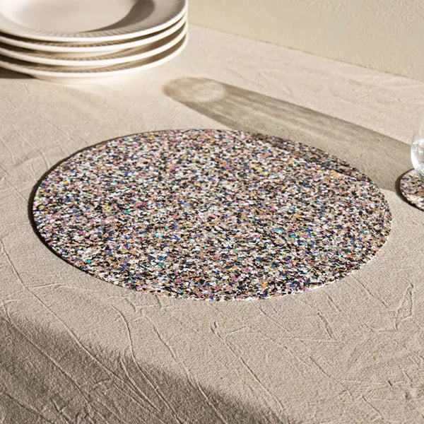 Beach Clean Round Placemats - Set of 4