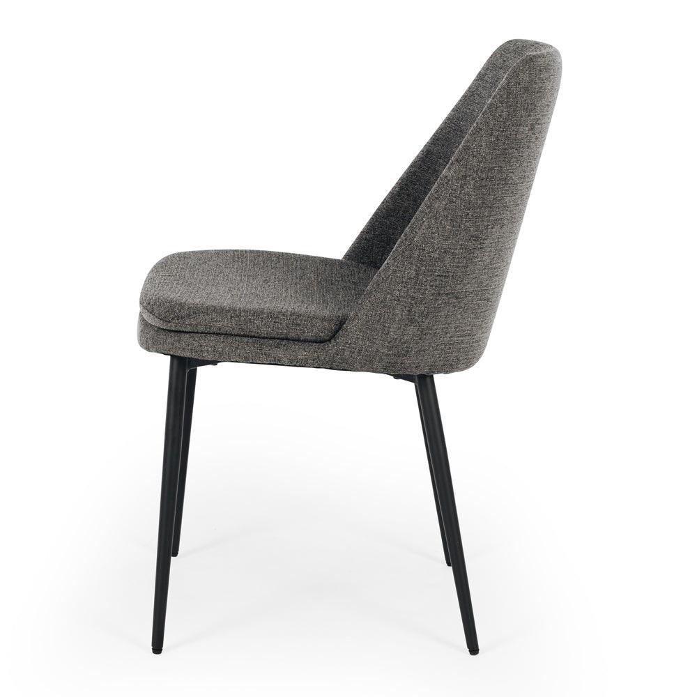 Mia Dining Chair - Dark Grey - Humble & Grand Homestore