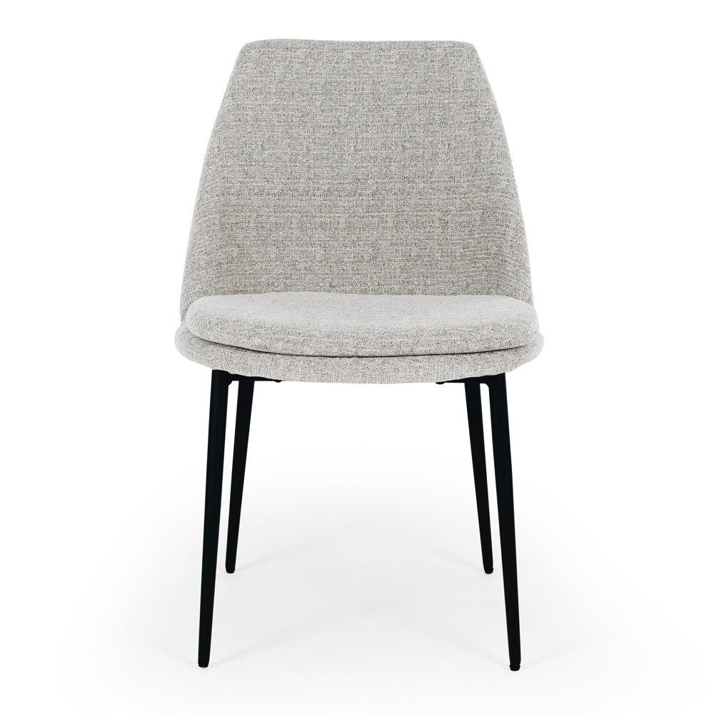 Mia Dining Chair - Light Grey - Humble & Grand Homestore