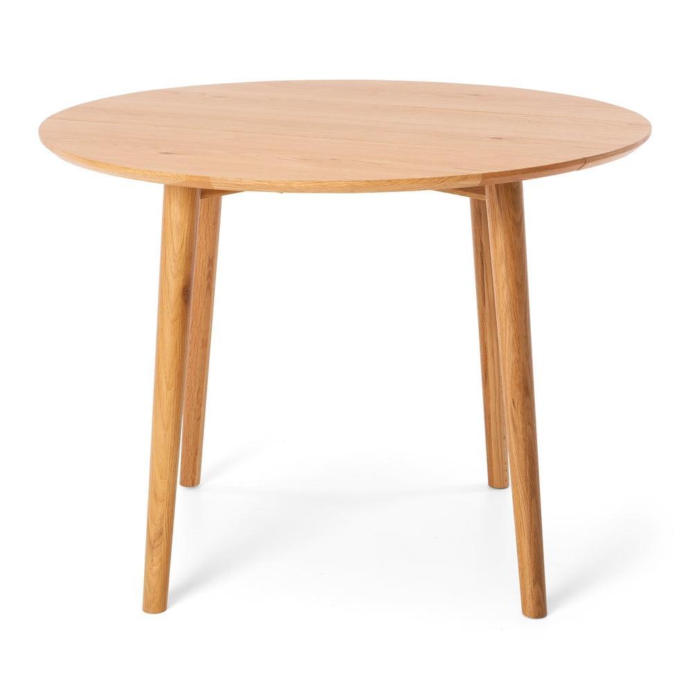 Nordik Dining Table - Dropleaf Round - Humble & Grand Homestore