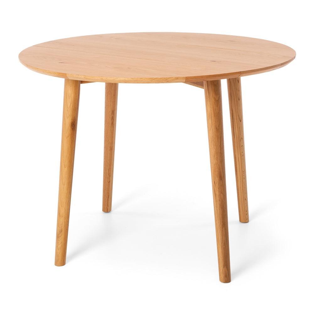 Nordik Dining Table - Dropleaf Round - Humble & Grand Homestore