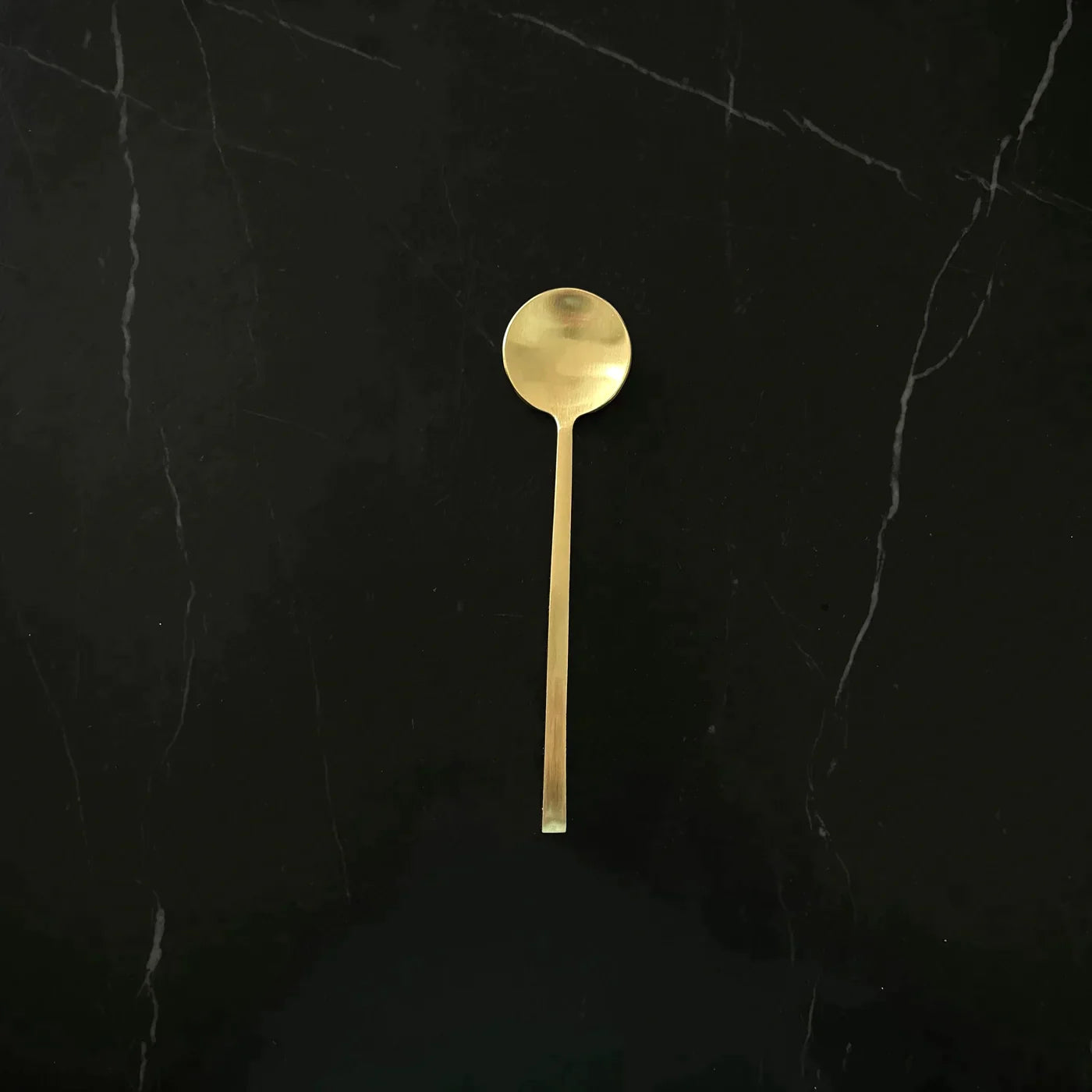 Oro Condiment Spoon - Gold - Humble & Grand Homestore