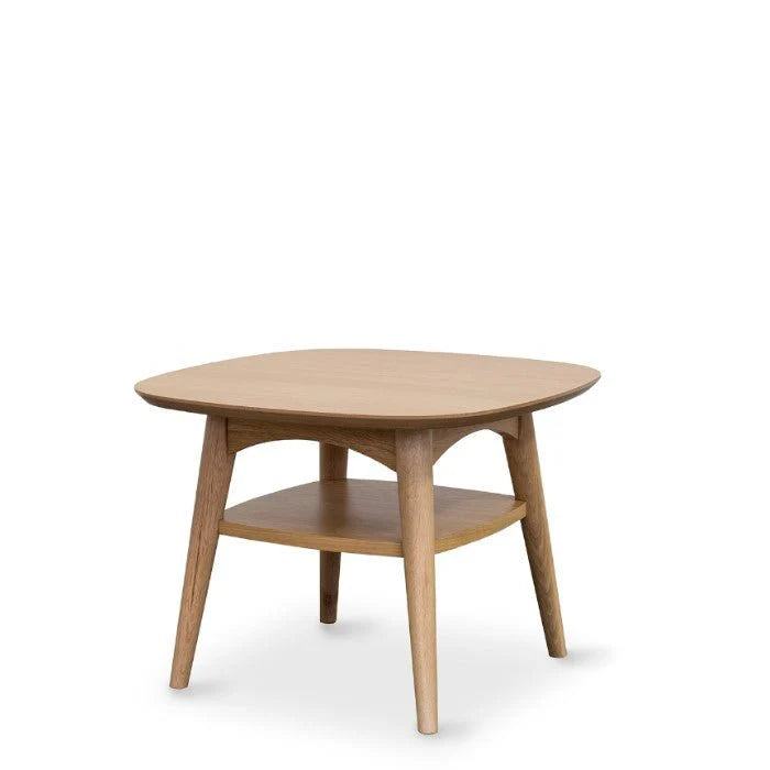 Oslo Lamp Table with Shelf