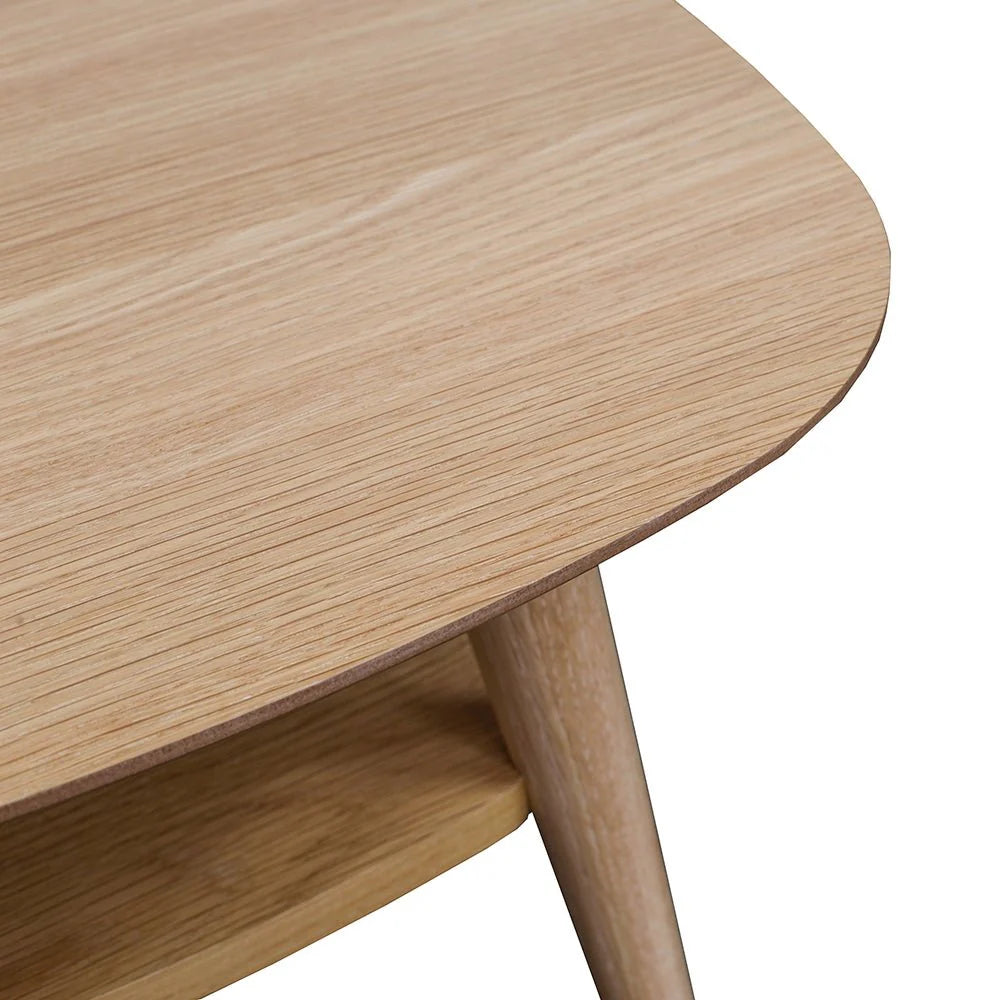 Oslo Lamp Table with Shelf