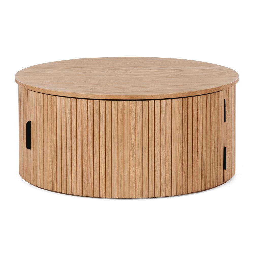 Palliser Oak Round Coffee Table - Humble & Grand Homestore