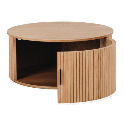 Palliser Oak Round Coffee Table - Humble & Grand Homestore