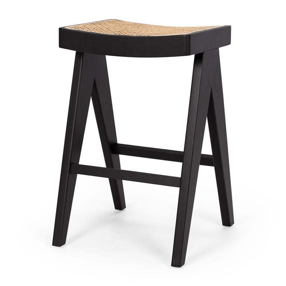 Palma Barstool - Black Oak - Humble & Grand Homestore