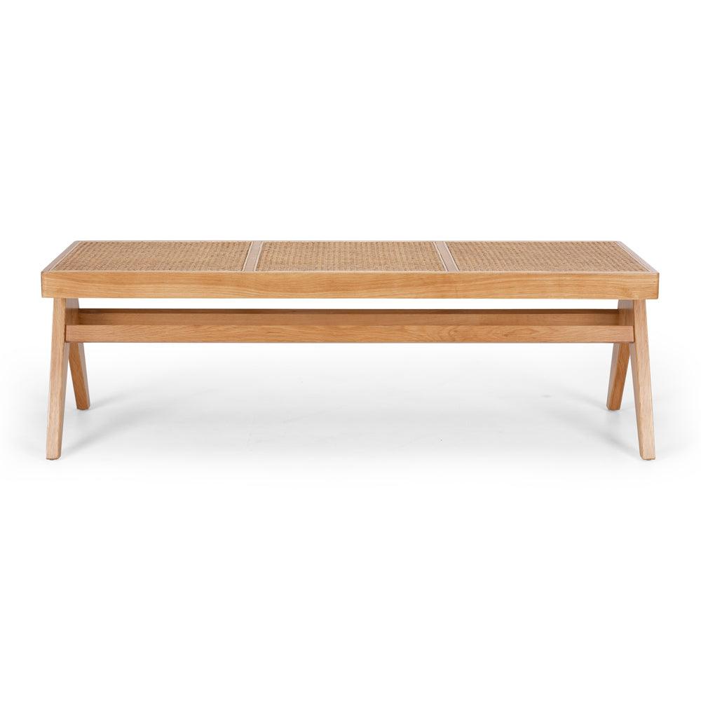 Palma Bench - Natural Oak - Humble & Grand Homestore