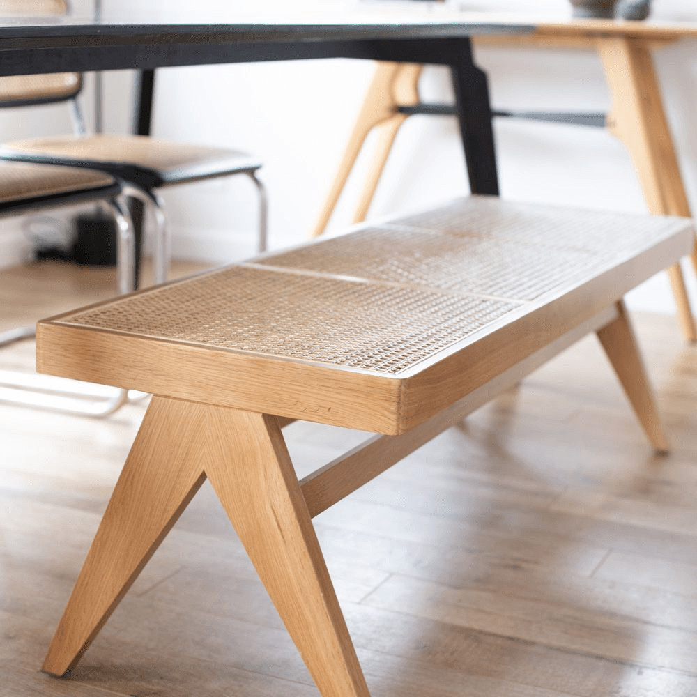 Palma Bench - Natural Oak - Humble & Grand Homestore