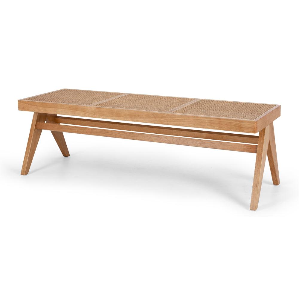 Palma Bench - Natural Oak - Humble & Grand Homestore