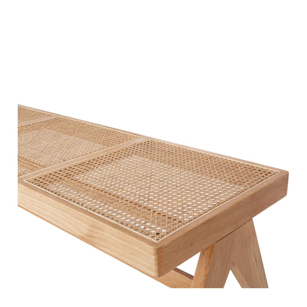 Palma Bench - Natural Oak - Humble & Grand Homestore