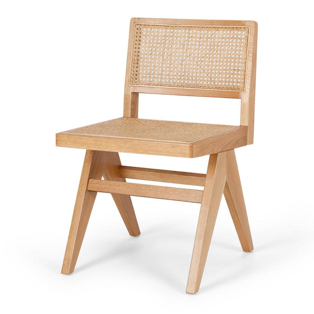 Palma Dining Chair - Natural Oak - Humble & Grand Homestore