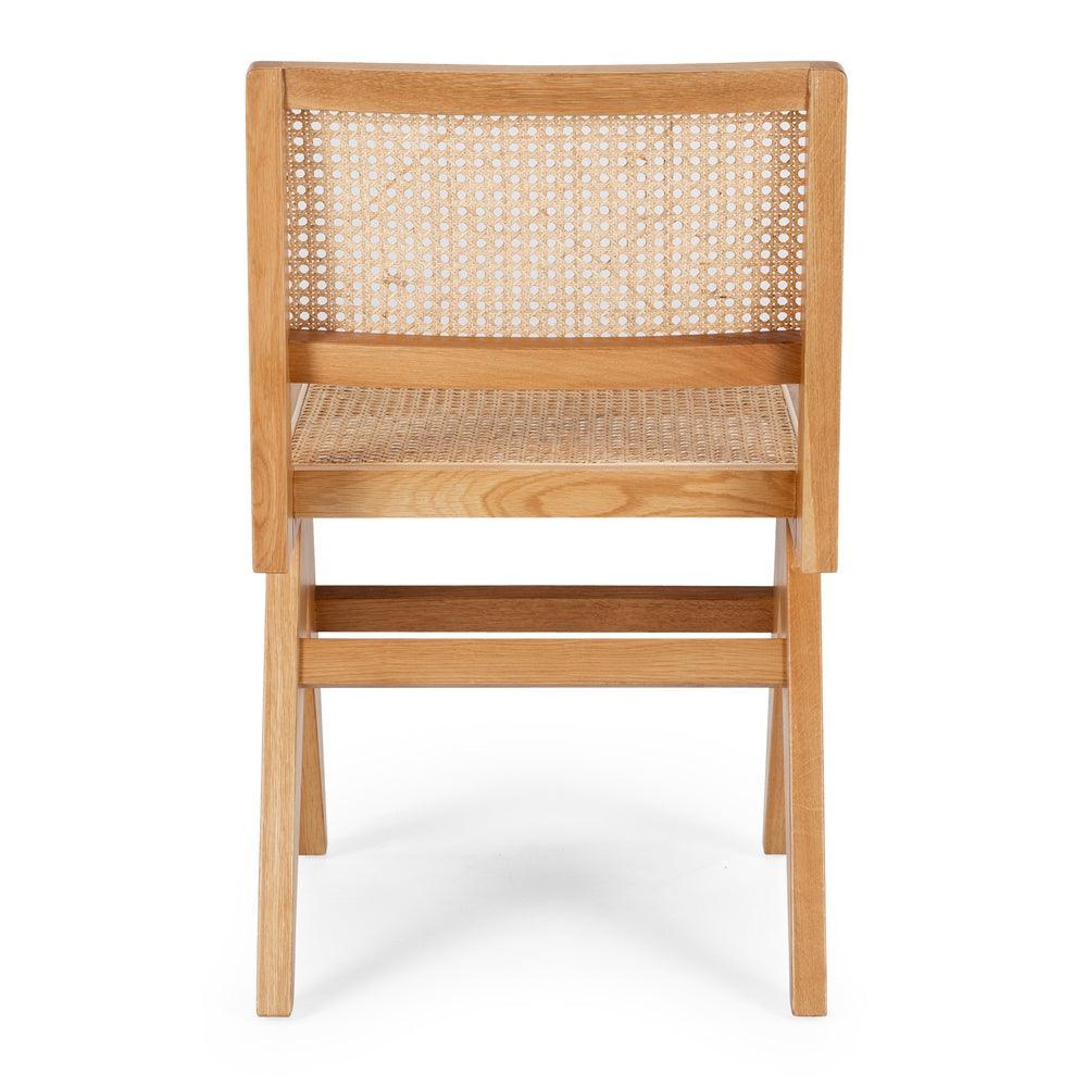 Palma Dining Chair - Natural Oak - Humble & Grand Homestore