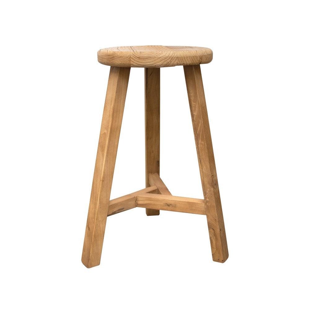 Parq Barstool Round - Natural - Humble & Grand Homestore