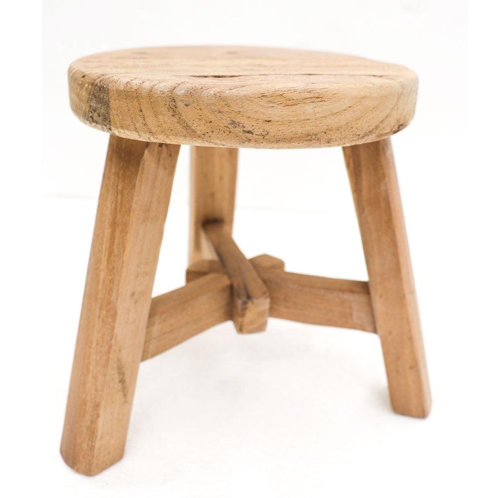 Parq Footstool Round - Natural - Humble & Grand Homestore