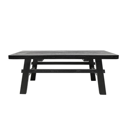 Parq Rectangle Coffee Table - Black - Humble & Grand Homestore