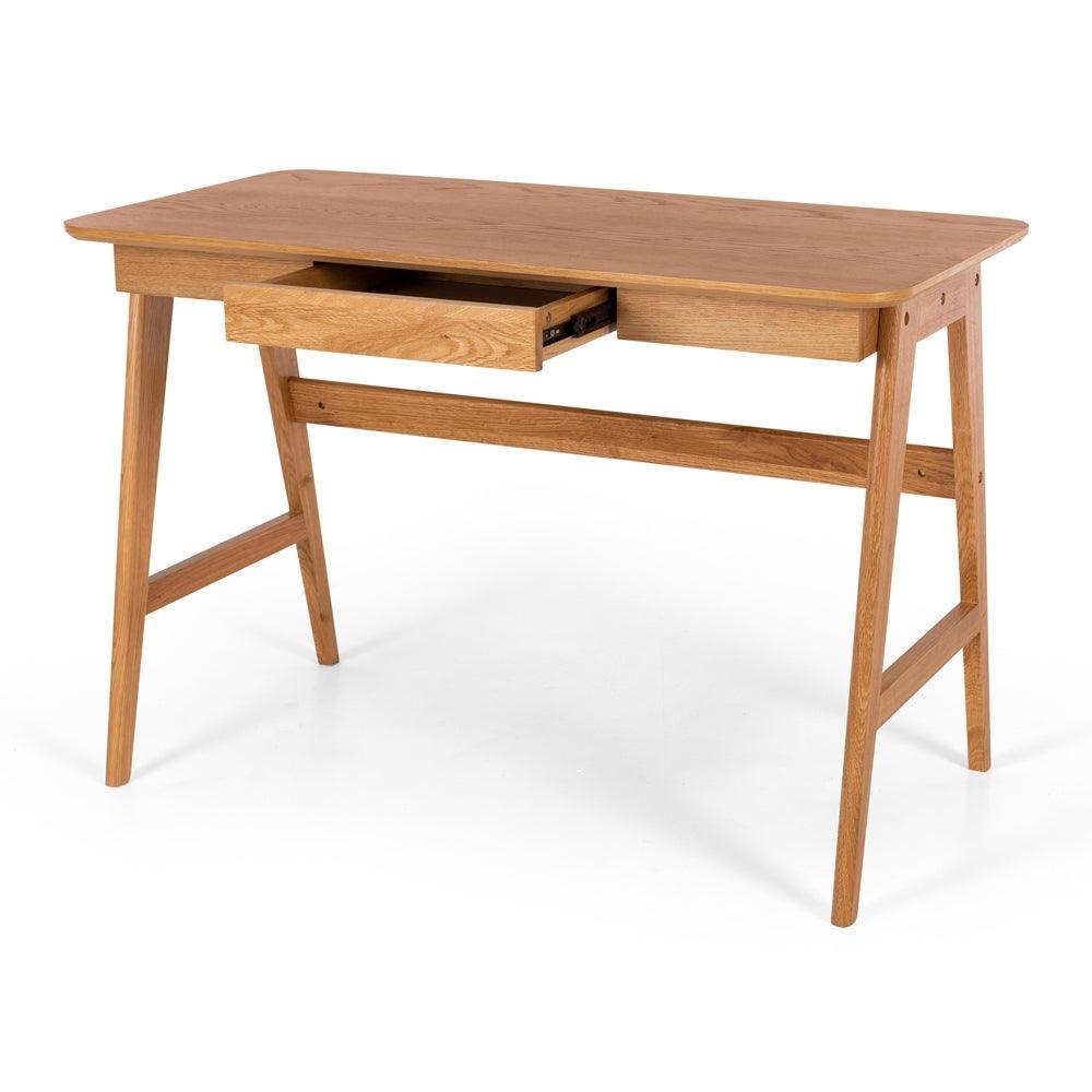 Radius Desk - Oak - Humble & Grand Homestore