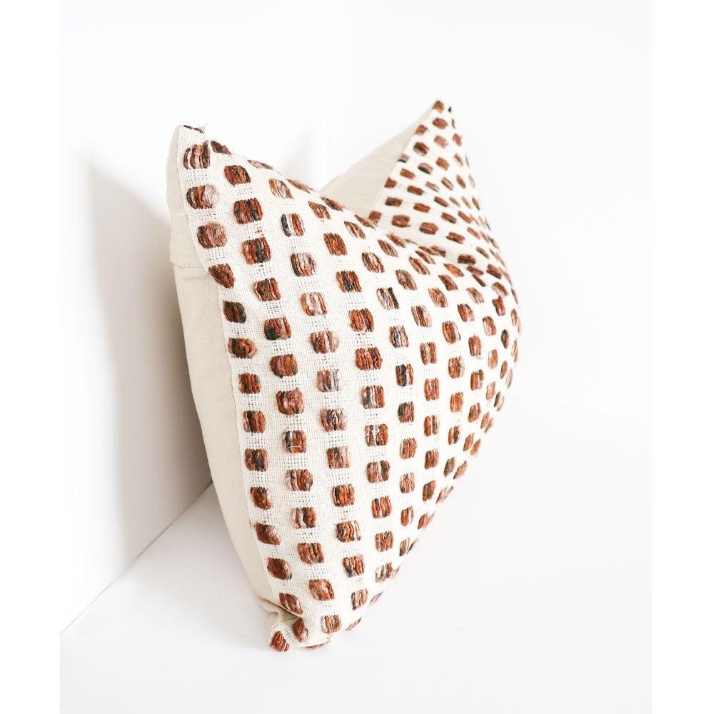 Rema Rectangle Cushion - Cream / Natural - Humble & Grand Homestore