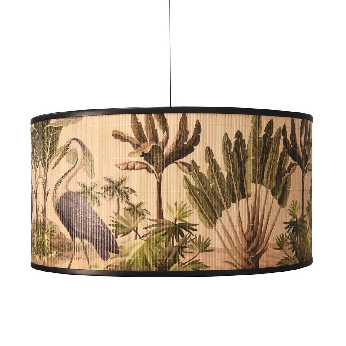 Shade - Cranes Round Bamboo - Humble & Grand Homestore