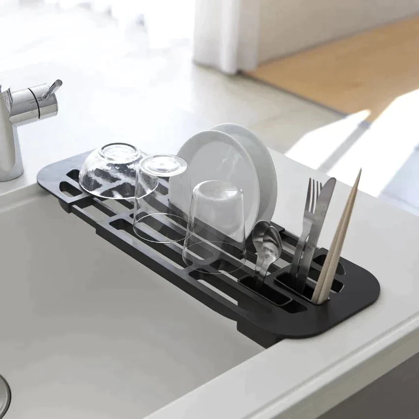 Sink Drainer Rack - Black - Humble & Grand Homestore