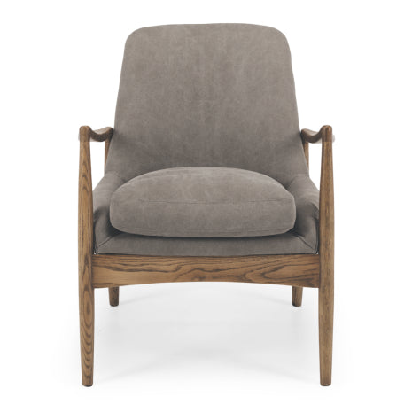 Steiner Armchair - Full Charcoal Cement