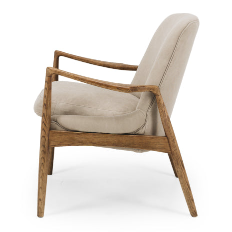 Steiner Armchair - Full Canvas Cement