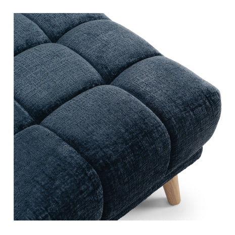 Towelie Footstool - Indigo Blue