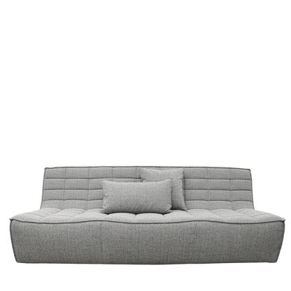 Soho 3 Seater Modular Sofa - Silver Grey