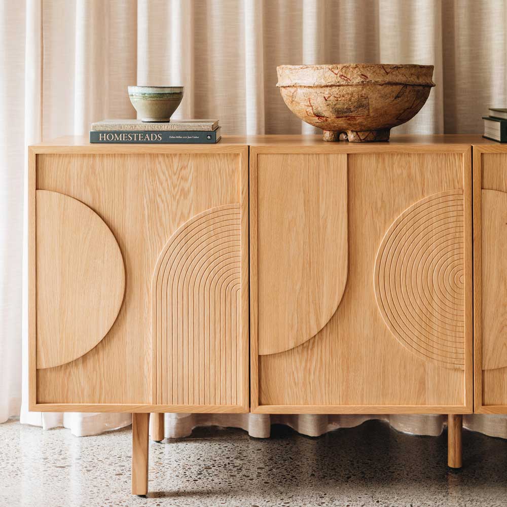 Arc Sideboard - Oak