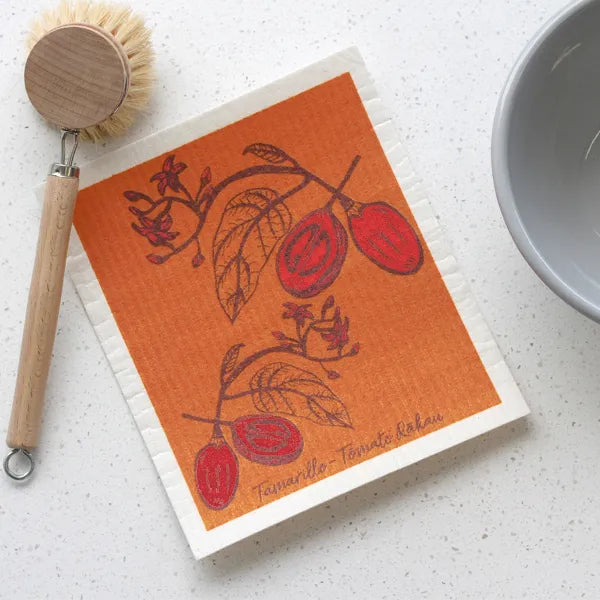 Florence Dish Cloth - Tamarillo