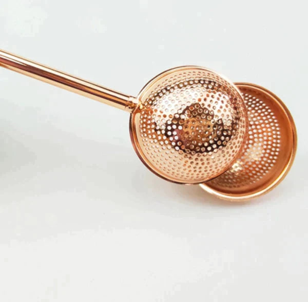 Teapop Infuser - Copper - Humble & Grand Homestore