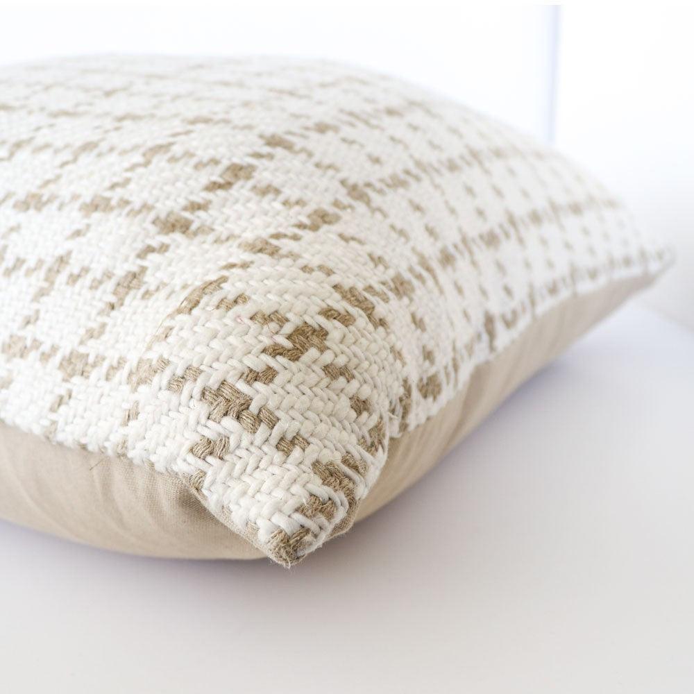 Tessa Cushion - Cream Natural - Humble & Grand Homestore