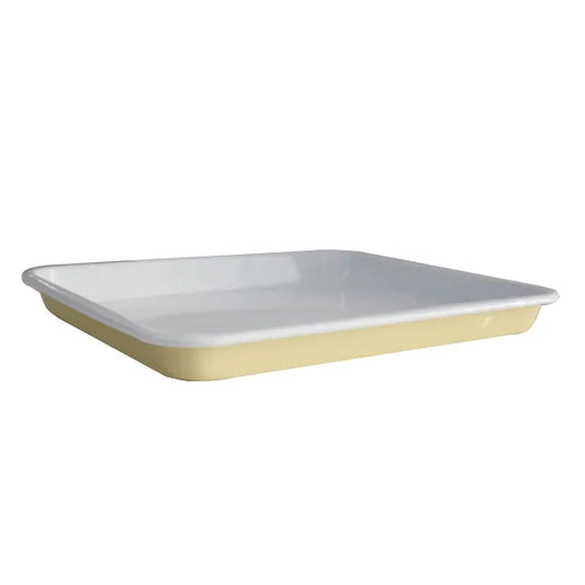 Enamel Baking Tray - Butter