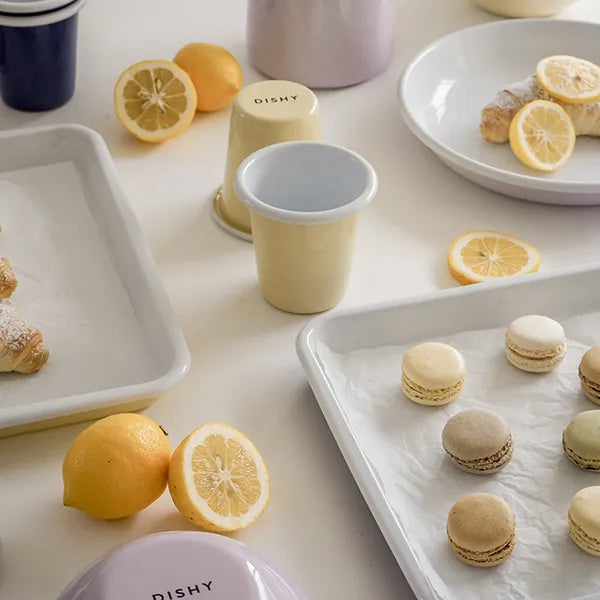 Enamel Baking Tray - Butter