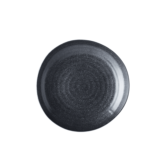 Uneven Dinner Plate - Matte Black - Humble & Grand Homestore